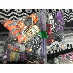 ASSORTED OPENED COLLECTABLE AND OTHER HOTWEELS & OTHER CARS - 2 BAGS PER LOT