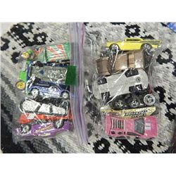 ASSORTED OPENED COLLECTABLE AND OTHER HOTWEELS & OTHER CARS - 2 BAGS PER LOT