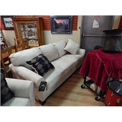CONTEMPORARY MICRO FIBRE SOFA - NEW