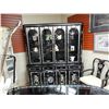 Image 2 : ORIENTAL CHINA CABINET - INLAID - BLACK - LIGHTS