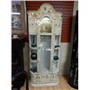 Image 2 : ORIENTAL CLOCK CHINA CABIENT - INLAID - WHITE