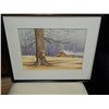 Image 2 : FRAMED PICTURE - FARM HOUSE