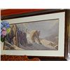 Image 1 : FRAMED LIMITED EDITION PRINT " SURVIVAL INSTINCT - DENIS MAYER JR. - RETAIL ~$750
