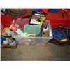 Image 1 : BIN OF PAINTING STUFF AND OTHERS