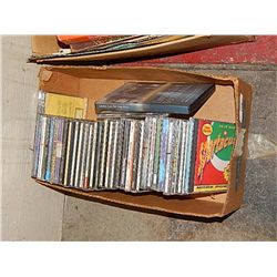 BOX OF ASSORTED CD'S