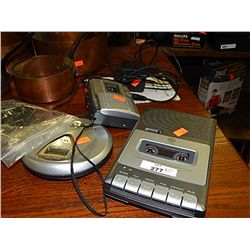 WALKMAN DISC MAN & TAPE RECORDER