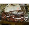 Image 1 : LINEN - NEW IN PACKAGE - BED SKIRT & 3 VALANCES - (MATCHING LOT # 656 COMFORTER AND SHAMS-not includ