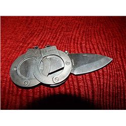 KNIFE - POLICE HANDCUFFS - FOLDING BLADE - 210863