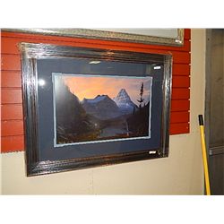 FRAMED LIMITED EDITION PRINT " FIRE SKY - ROD TRIAIGER - RETAIL ~$550