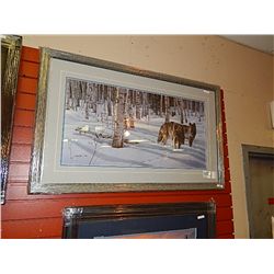 FRAMED LIMITED EDITION PRINT "WHEN PATHS CROSS - DANIEL SMITH - RETAIL ~ $900