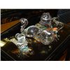 Image 1 : GLASS FIGURES - 5 PC TOTAL