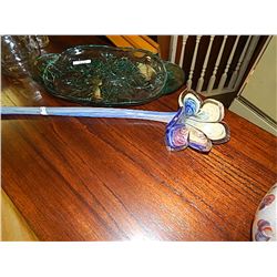ART GLASS FLOWER - LARGE