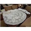 Image 1 : LARGE LOT OF HAND MADE LACE DOILIES -  OVER 15 PCS