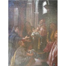 Ismeretlen XVIII. Sz-i festo: Kis Jézus bemutatása a templomban