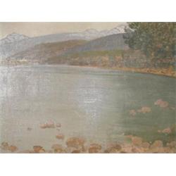 Katona Nándor (Szepes Ófalu, 1864- Bp., 1932): Tátrai táj
