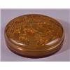 Image 1 : "Cleones," a LALIQUE box, circa 1921, in amber glass. Molded R. LALIQUE, engraved France. M p. 23…