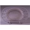 Image 1 : "Medici," a LALIQUE ashtray, circa 1924, in clear and frosted glass. Molded R. LALIQUE M p.270, n…