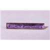 Image 1 : "Barrette Oiseaux", a LALIQUE glass and metal bar pin, circa 1912, the clear glass appearing viol…