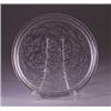 Image 1 : "Epines," a LALIQUE drinks tray, circa 1920, in clear and frosted glass. Molded R. LALIQUE. M p. …