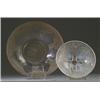 Image 1 : "Vases" and "Coquilles," two LALIQUE bowls, circa 1941. Stenciled R. LALIQUE FRANCE. M p. 750, 74…
