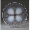 Image 1 : "Coquilles", a LALIQUE plate, circa 1930, in opalescent glass. M p.701, no. 3011 23.1 cm dia. …