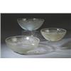 Image 1 : "Coquilles," a group of three LALIQUE opalescent glass bowls, circa 1924, in graduated size. All …