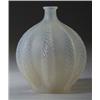 Image 1 : "Malines," a LALIQUE vase, circa 1924, in opalescent glass. Stenciled R. LALIQUE, engraved France…