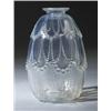 Image 1 : "Perles," a LALIQUE vase, circa 1925, in opalescent glass. Molded R. LALIQUE. M p. 430, no. 959 1…
