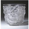 Image 1 : "Avalon," a LALIQUE vase, circa 1927, in clear and frosted glass. Wheel-cut R. LALIQUE FRANCE. M …