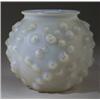 Image 1 : "Palissy," a LALIQUE vase, circa 1926, in cased opalescent glass. Engraved R. Lalique France. M p…