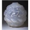 Image 1 : "Camaret," a LALIQUE vase, circa 1928, in cased opalescent glass. Engraved R. Lalique France no. …