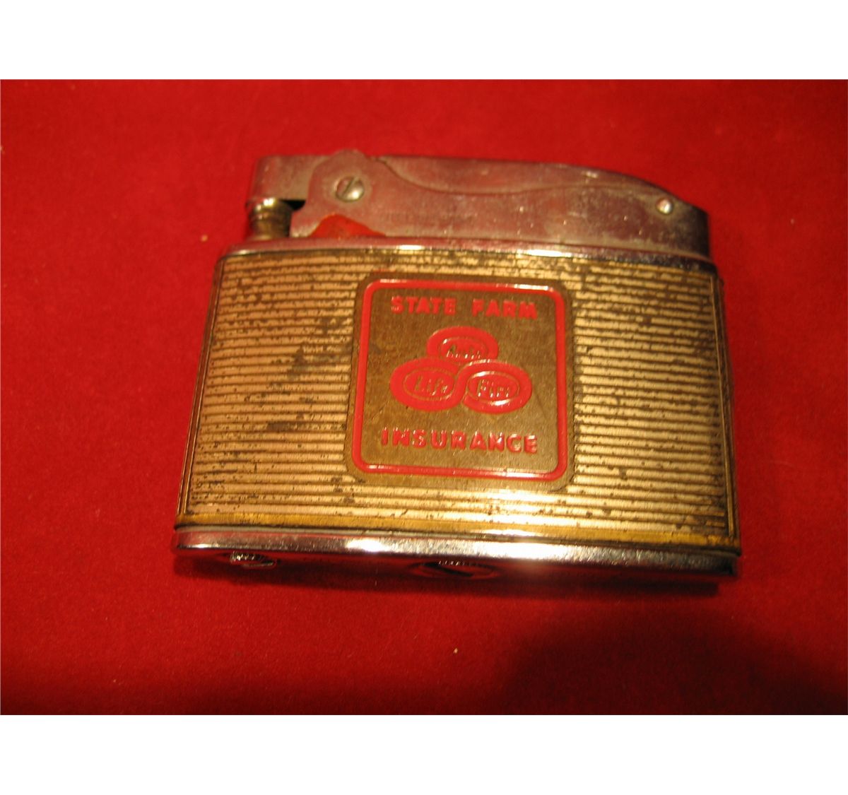 PENGUIN AUTOMATIC LIGHTER MADE IN JAPAN STATE FARM NEW JERSEY
