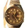 Image 1 : MENS SEIKO 5 AUTOMATIC WATCH SILVER WITH DARK FACE DAY DATE