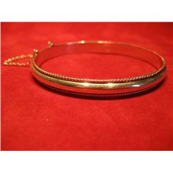 STERLING SILVER BANGLE BRACELET .925