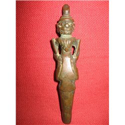 BRONZE FETISH ICON ~ VOODOO FIGURE