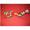 Image 2 : ARTISAN MEXICAN SPAINISH DECORTIVE COLORED YARN ANIMALS BIRD FROG