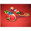 Image 3 : ARTISAN MEXICAN SPAINISH DECORTIVE COLORED YARN ANIMALS BIRD FROG