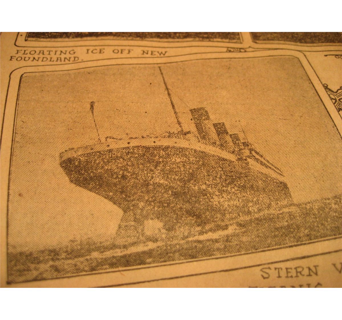 "TITANIC APRIL 16, 1912 ST. LOUIS POST DISPATCH, ORIGINAL NEWSPAPER