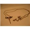 Image 2 : STERLING SILVER ANGEL LADY NECKLACE