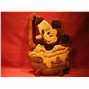 Image 2 : MICKEY MOUSE WOODEN WALL HANGER "MICKY IN THE BATH" GREAT CRAFTMENSHIP