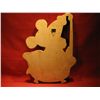 Image 3 : MICKEY MOUSE WOODEN WALL HANGER "MICKY IN THE BATH" GREAT CRAFTMENSHIP
