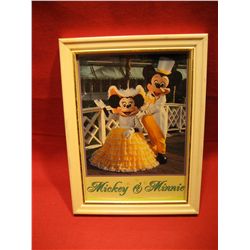 MICKEY MOUSE 8 X 10 POSTER IN FRAME