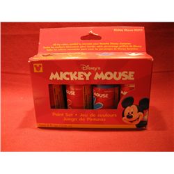 MICKEY MOUSE COLLECTOR PAINT SET IN BOX
