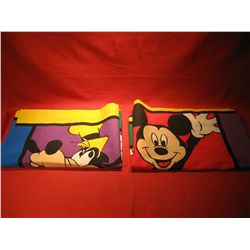 MICKEY MOUSE & GOOFY PILLOW CASES