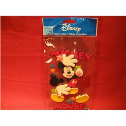 MICKEY MOUSE STICKER COLLAGE PACKET UNOPEN