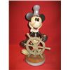 Image 1 : WALT DISNEY WORLD MICKEY MOUSE STEAMBOAT WILLIE CERAMIC BOBBLEHEAD BOBBLE HEAD