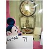 Image 11 : IN BOX DISNEY MICKEY MOUSE GOLD TONE DOME MANTEL TORSION PENDULM ANNIVERSARY CLOCK
