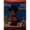 Image 2 : DISNEY MICKEY MOUSE 8 FT AIRBLOWN INFLATABLE OUTDOOR CHRISTMAS DECOR IN BOX