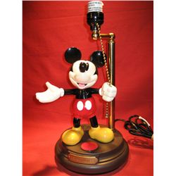 MICKEY MOUSE ANIMATED LAMP IN BOX (NOTE: NO SHADE)
