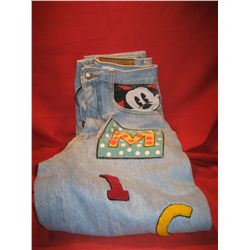 Vintage DISNEY MICKEY MOUSE JEANS Mickey & Co Size
